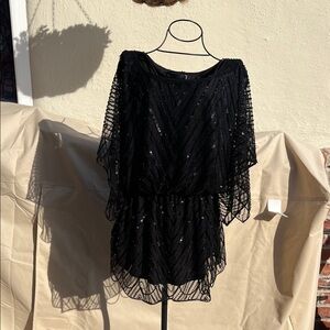 PrettyGuide Black Sequin Dress
